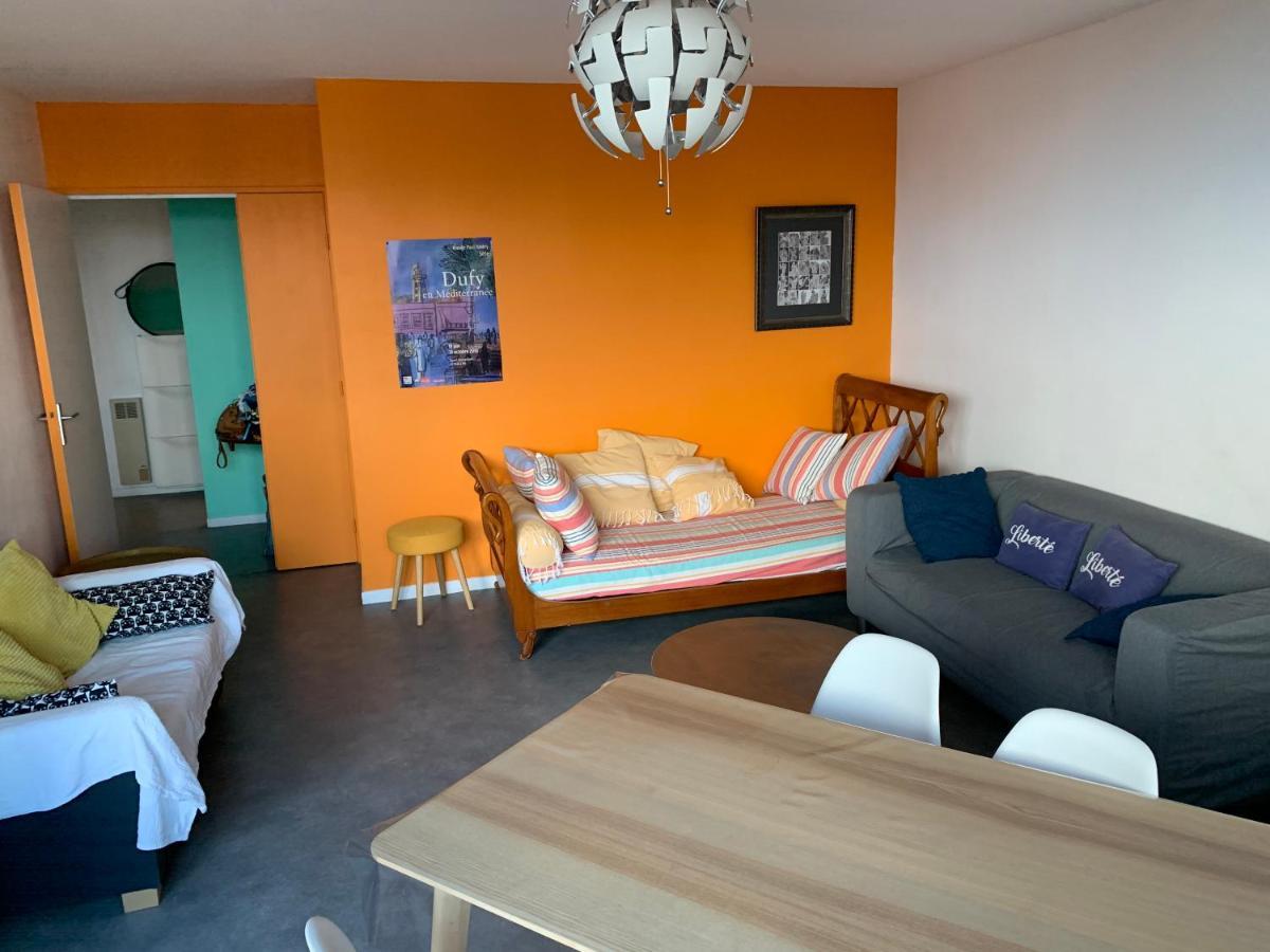 Residence Avec Piscine Et Box, Vue Sur Mer Sete Ngoại thất bức ảnh
